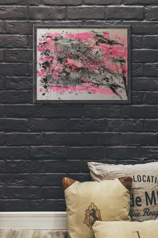 Neon Storm - Fine art print