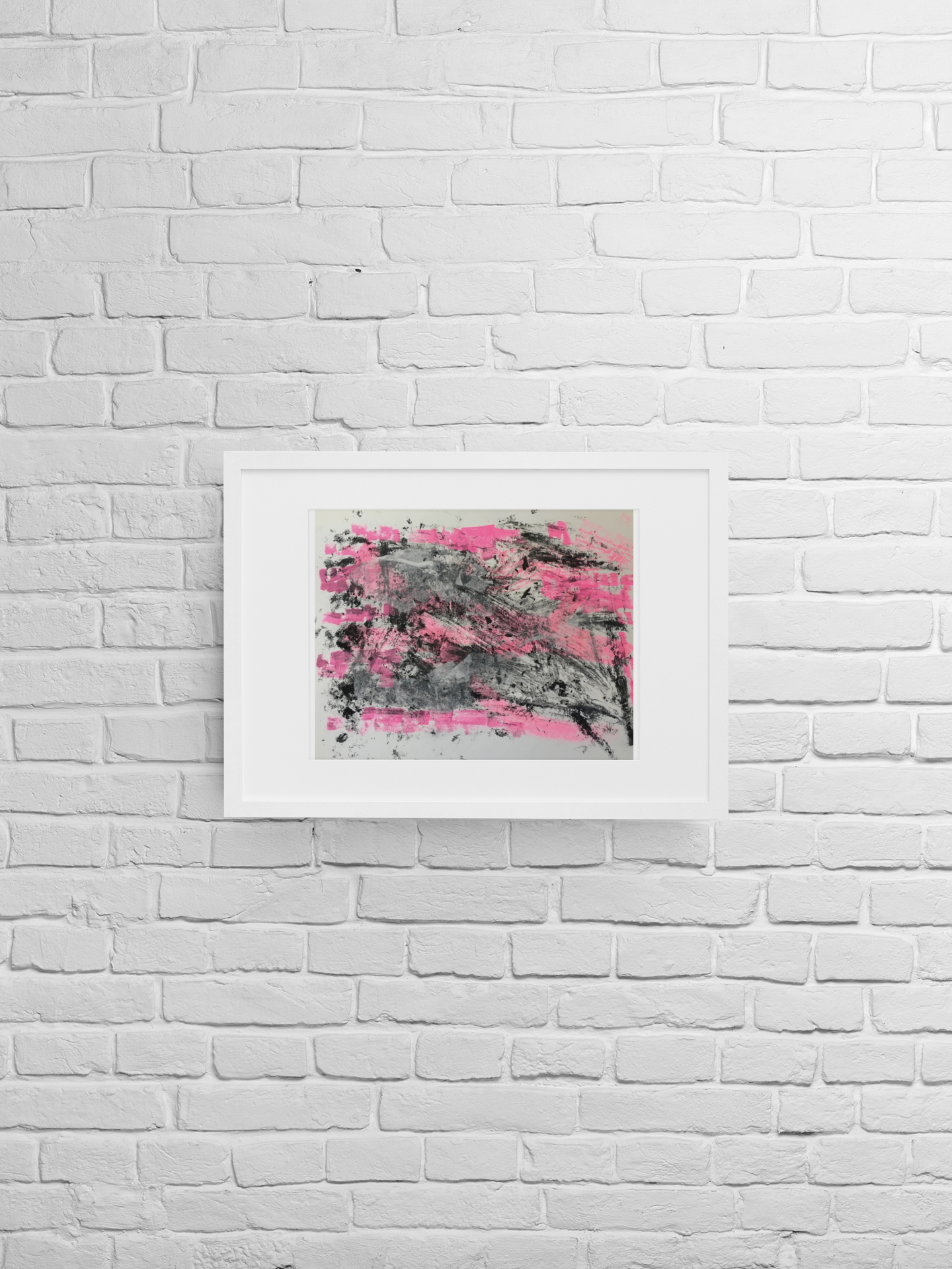 Neon Storm - Fine art print