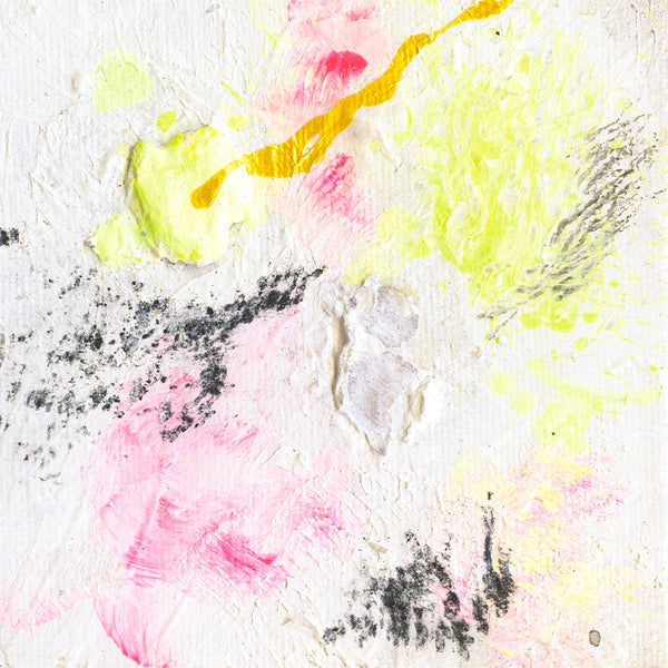 calm abstract art print with soft tones and minimal composition